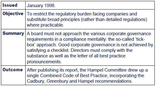 summarazation of code of corporate governance The corporate governance practices of the company are primarily based on the requirements of the uk corporate governance code summary of the significant ways in. summarazation of code of corporate governance The corporate governance practices of the company are primarily based on the requirements of the uk corporate governance code summary of the significant ways in.